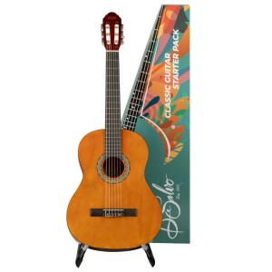 DE SALVO DS CG44NTKIT - Guitare classique 4/4 naturel - Amateur avec accessoires