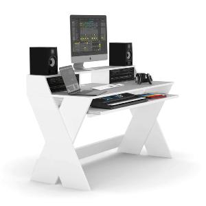 GLORIOUS Sound Desk Pro Blanc - mobilier pour dj