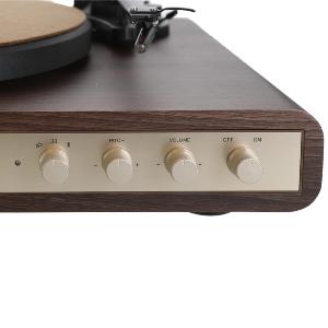ENOVA HIFI VELA VP2 - Platine Vintage Hifi + Enceintes - Finition Bois Foncé