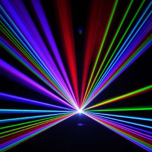 POWER LIGHTING SATURNE 3K RGB V2 - Laser à Animations Rouge, Vert, Bleu 3000 MW