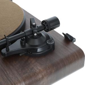 ENOVA HIFI VELA VP2 - Platine Vintage Hifi + Enceintes - Finition Bois Foncé