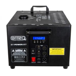 BRITEQ BT-POWERJET - Machine à fumee verticale 3500w - 35 leds rgb