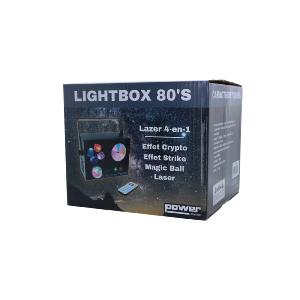 POWER LIGHTING LIGHTBOX 80S - Effet lighting combiné