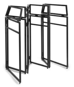 VONYX DB5-Pro DJ - Ecran DJ alu, 2 m, table intégrée