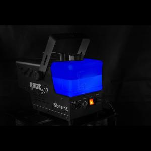 BEAMZ RAGE1500LED - MACHINE A FUMEE 1500W, EFFET LED AVEC PROGRAMMATEUR