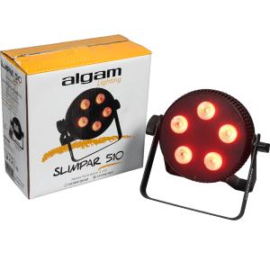 ALGAM LIGHTING LAL SLIMPAR-510-HEX - Projecteur à LED 5 x 10W RGBWAU