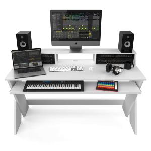 GLORIOUS Sound Desk Pro Blanc - mobilier pour dj