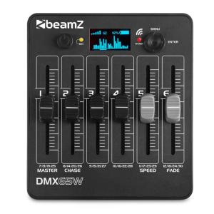 BeamZ DMX65W - Contrôleur DMX sans fil, sur batterie