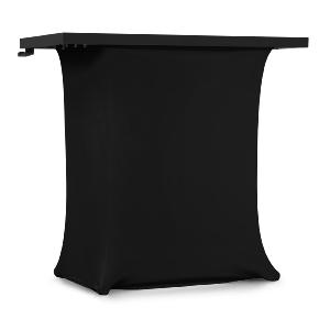 VONYX DBE100 - Ecran DJ pliable, 1 m, table intégrée, avec lycra noir
