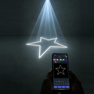 POWER LIGHTING LAZER 2400 RGB APP - Laser RGB 2W - Avec Application