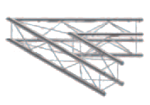 Structure Global Truss série F24 - 45° ANGLE 100CM C19