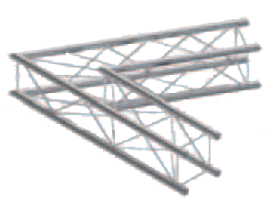 Structure Global Truss série F24 - 60° ANGLE 100CM C20