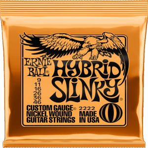 ERNIE BALL - CEB 2222 - Cordes guitare électrique - Slinky Nickel wound