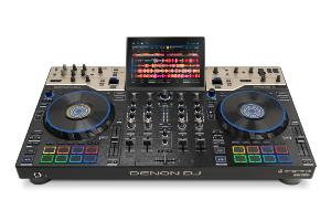 DENON DDE PRIME4-G2 - Système DJ autonome 4 voies, 16 pads MPCe, Stems autonomes