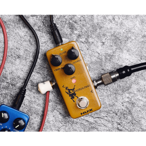 NUX MNU HORSEMAN-OD - Pédale d'overdrive NOD-1 type K gold/silver