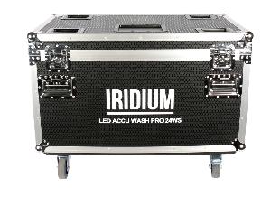 IRIDIUM Tour Case 4in1 incl. charging function for LED Wash Pro 24WS