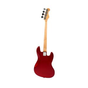 PRODIPE JB80 LH RA CAR - Guitare basse  Gaucher 4 cordes Candy RED