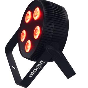 ALGAM LIGHTING LAL SLIMPAR-510-HEX - Projecteur à LED 5 x 10W RGBWAU