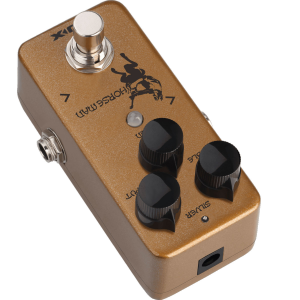 NUX MNU HORSEMAN-OD - Pédale d'overdrive NOD-1 type K gold/silver