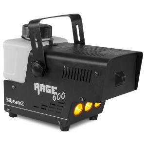 BEAMZ RAGE600LED - MACHINE A FUMEE 600W,EFFET LED AMBRE AVEC CONTROLEUR SANS FIL