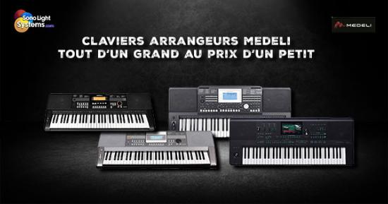 Les claviers arrangeurs Medeli Electronics 