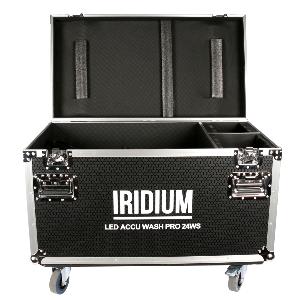IRIDIUM Tour Case 4in1 incl. charging function for LED Wash Pro 24WS