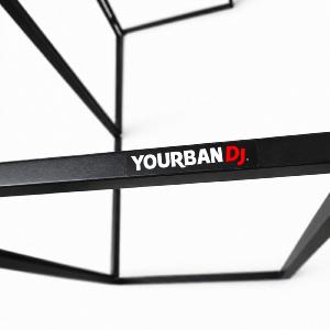 YOURBAN DJ PANEL 120 BL G2 - Kit Panneau Dj Noir + 2 Lycras + Housse