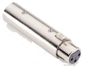 Adam Hall Connectors 7869 - Adaptateur XLR 3 Points femelle vers XLR 5 Points mâ