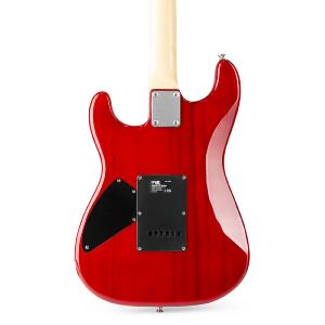 MAX - GIGKIT PACK GUITARE ÉLECTRIQUE ROCK, EFFET MATELASSÉ, ROUGE FONCÉ