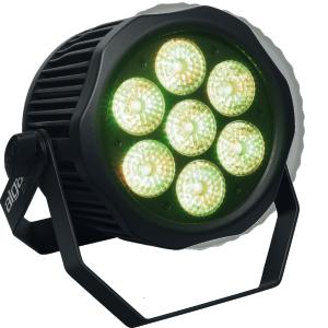 ALGAM LIGHTING  LAL IP-PAR-712-HEX - Projecteur à LED 7 x 12W RGBWAU IP65