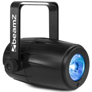 BeamZ PS12W - Spot led pin à led 12w 4-en-1, DMX