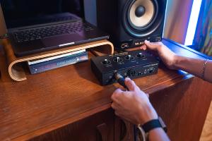 M-AUDIO RMD MTRACK-DUO-HD-PACK - Pack M-Track Duo HD, casque, micro statique