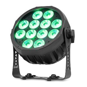 BEAMZ - PAR à LED sur batterie, 12 x 20 W RGBALC, DMX, étanche IP65