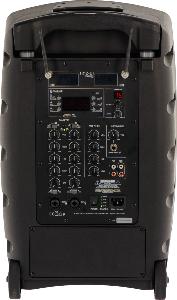 ALGAM AUDIO SAA TR12-BT - Enceinte trolley 12" 120W sur batterie, 2 micros UHF, BT