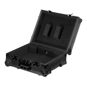 UDG U 91029 BL2 - Flight-case black avec trolley pour platines vinyles