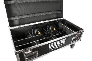 TOUR CASE 6IN1 AVEC STATION DE CHARGE IRIDIUM LED ARC PAR 710B