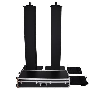 POWER ACOUSTICS LSA 220 PROCASE BL - Flight-Case + 2 LSA 220 BL