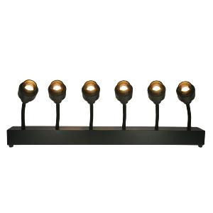 POWER LIGHTING BARRE FOCUS 90WW - Barre 6 Spots De 15W Blanc Chaud