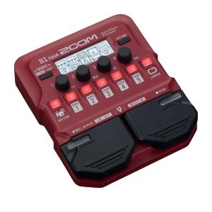 ZOOM B1 FOUR -  Pédale multieffet pour basse