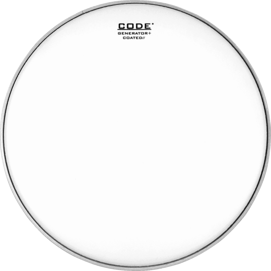 CODE DRUMHEADS PCO GENCT12 - Frappe ou résonance - Sablée 12"