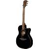 LAG - GLA T118ASCE-BLK - Guitare Folk - Tramontane 118 - Auditorium Slim Cutaway