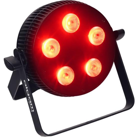 ALGAM LIGHTING LAL SLIMPAR-510-HEX - Projecteur à LED 5 x 10W RGBWAU