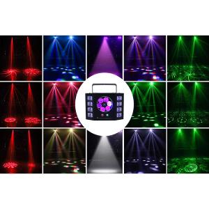 POWER LIGHTING LIGHTBOX-90'S - Effet disco led 4 en 1