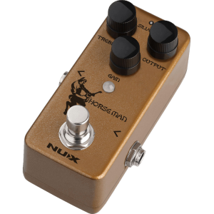 NUX MNU HORSEMAN-OD - Pédale d'overdrive NOD-1 type K gold/silver