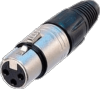 Fiche Neutrik NC3FX connecteur XLR Femelle 3 pôles