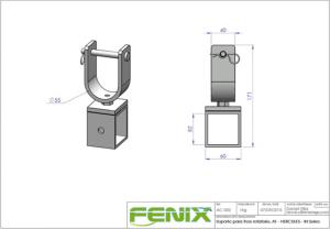 FENIX Adaptateur AC-552 orientable pour serie IN-AT HERCULES