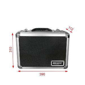 POWER ACOUSTICS - FL MIC 7BL - Valise pour rangement 7 micros