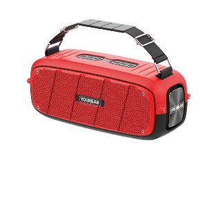 YOURBAN GETONE 60 RED - Enceinte Nomade Bluetooth Compacte - Couleur Rouge