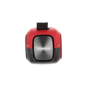 YOURBAN GETONE 60 RED - Enceinte Nomade Bluetooth Compacte - Couleur Rouge