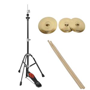 HAYMAN HM-100-BK  - Batterie acoustics - 5 pièces drum kit